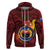 Papua New Guinea Gulf Province Hoodie Mix Coat Of Arms Polynesian Pattern LT05 - Polynesian Pride