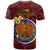 Papua New Guinea Gulf Province T Shirt Mix Coat Of Arms Polynesian Pattern LT05 - Polynesian Pride