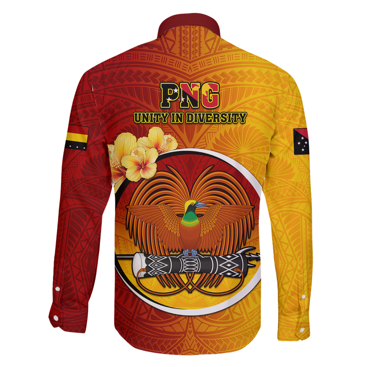 Papua New Guinea Madang Province Family Matching Summer Maxi Dress and Hawaiian Shirt Mix Coat Of Arms Polynesian Pattern LT05 - Polynesian Pride