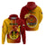 Papua New Guinea Madang Province Hoodie Mix Coat Of Arms Polynesian Pattern LT05 - Polynesian Pride