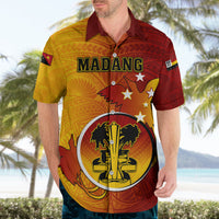 Personalized Papua New Guinea Madang Province Hawaiian Shirt Mix Coat Of Arms Polynesian Pattern LT05 - Polynesian Pride