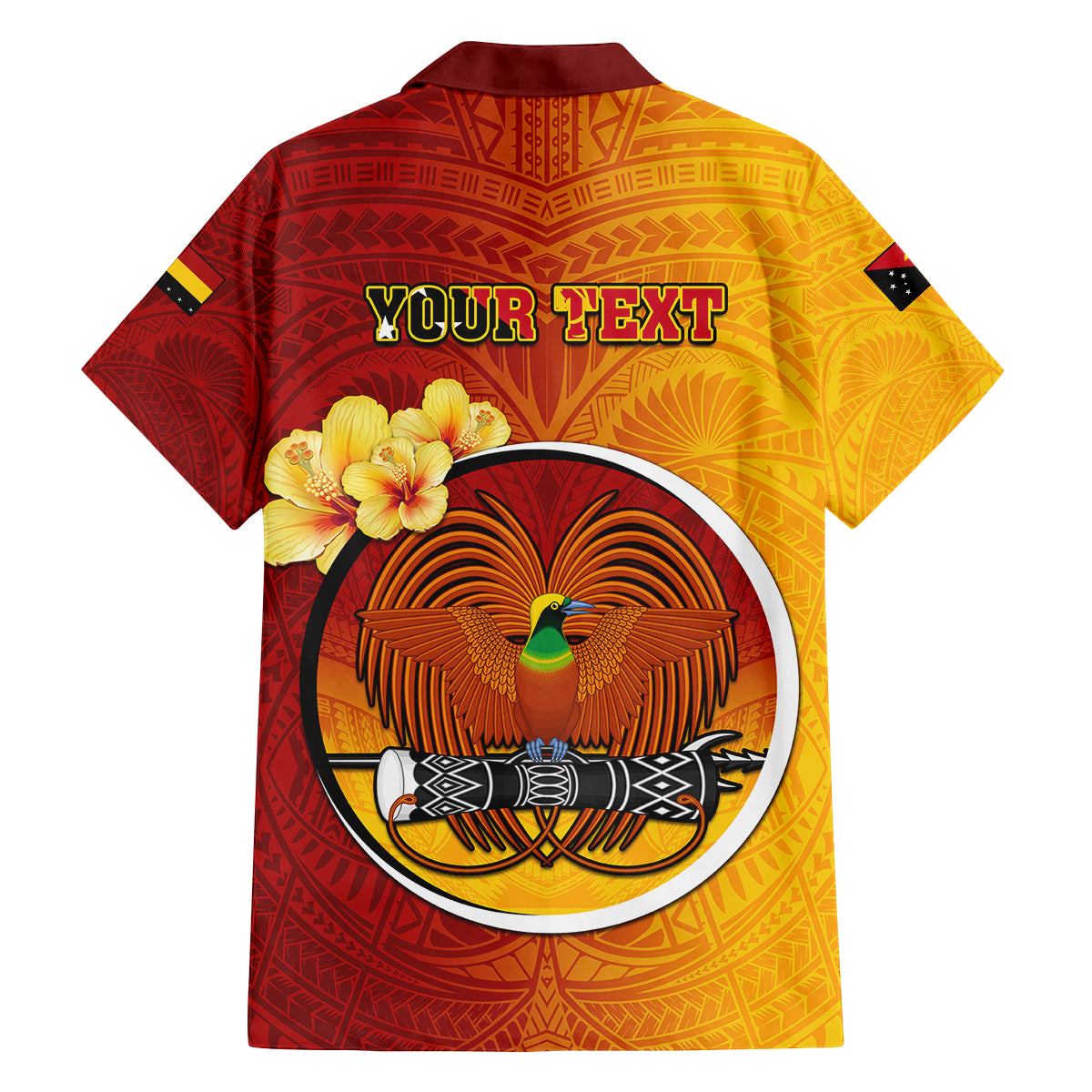 Personalized Papua New Guinea Madang Province Kid Hawaiian Shirt Mix Coat Of Arms Polynesian Pattern LT05 - Polynesian Pride