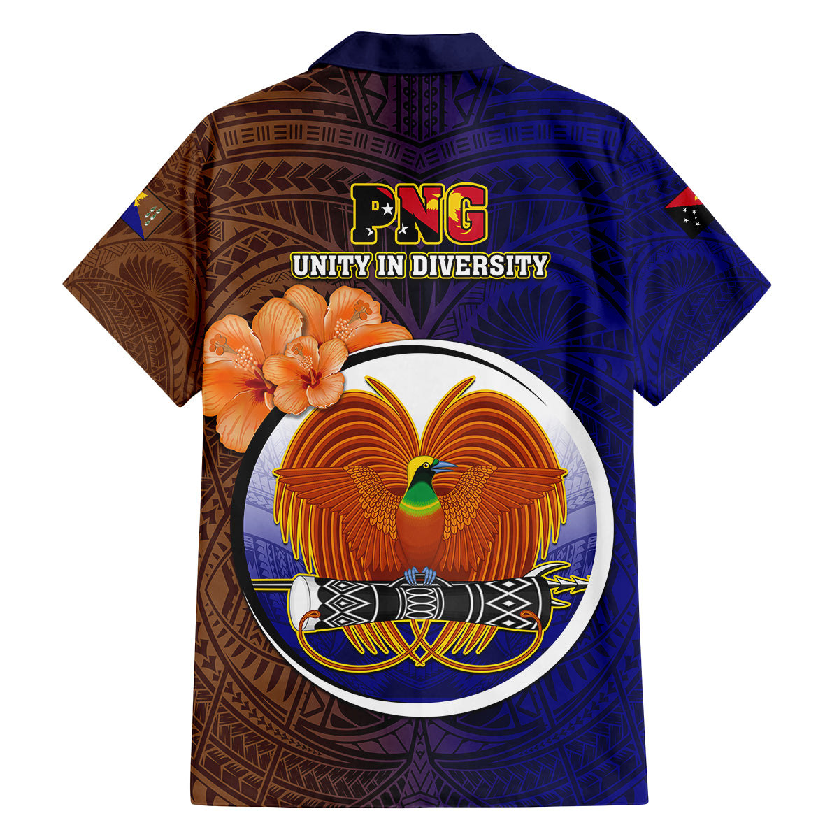 Papua New Guinea Manus Province Family Matching Long Sleeve Bodycon Dress and Hawaiian Shirt Mix Coat Of Arms Polynesian Pattern LT05 - Polynesian Pride