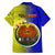 Personalized Papua New Guinea Morobe Province Family Matching Short Sleeve Bodycon Dress and Hawaiian Shirt Mix Coat Of Arms Polynesian Pattern LT05 - Polynesian Pride