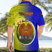 Personalized Papua New Guinea Morobe Province Hawaiian Shirt Mix Coat Of Arms Polynesian Pattern LT05 - Polynesian Pride