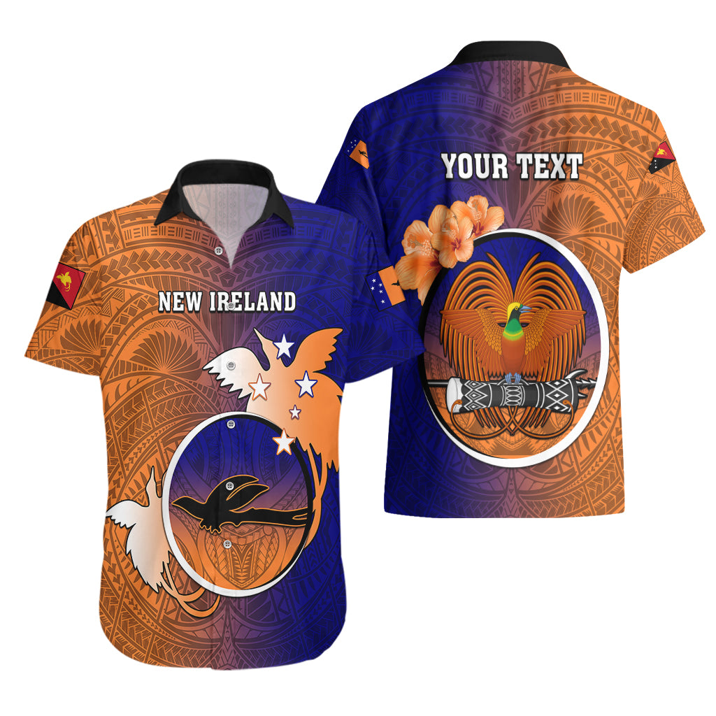 Personalized Papua New Guinea New Ireland Province Hawaiian Shirt Mix Coat Of Arms Polynesian Pattern LT05 - Polynesian Pride