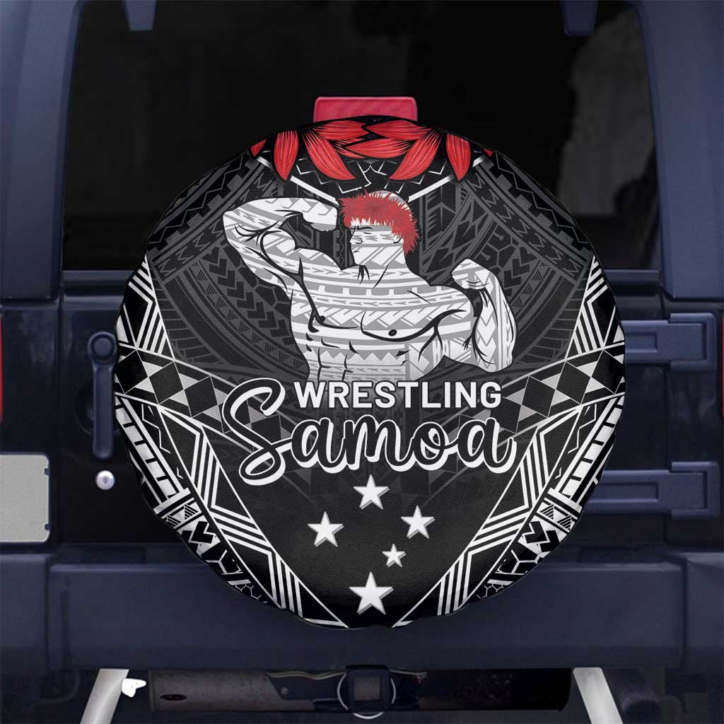 Samoa Wrestling Spare Tire Cover Samoan Wrestler Ulafala Style