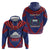 Personalised FAST Party Samoa Hoodie Samoan Coat Of Arms Ulafala Style