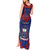 Personalised FAST Party Samoa Tank Maxi Dress Samoan Coat Of Arms Ulafala Style