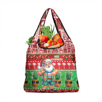 Mele Kalikimaka Hawaii Christmas Grocery Bag Funny Santa 67 Gen Alpha Slang - Polynesian Pride