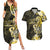 Sarcoma Awareness Couples Matching Summer Maxi Dress and Hawaiian Shirt You Are Stronger Than Sarcoma