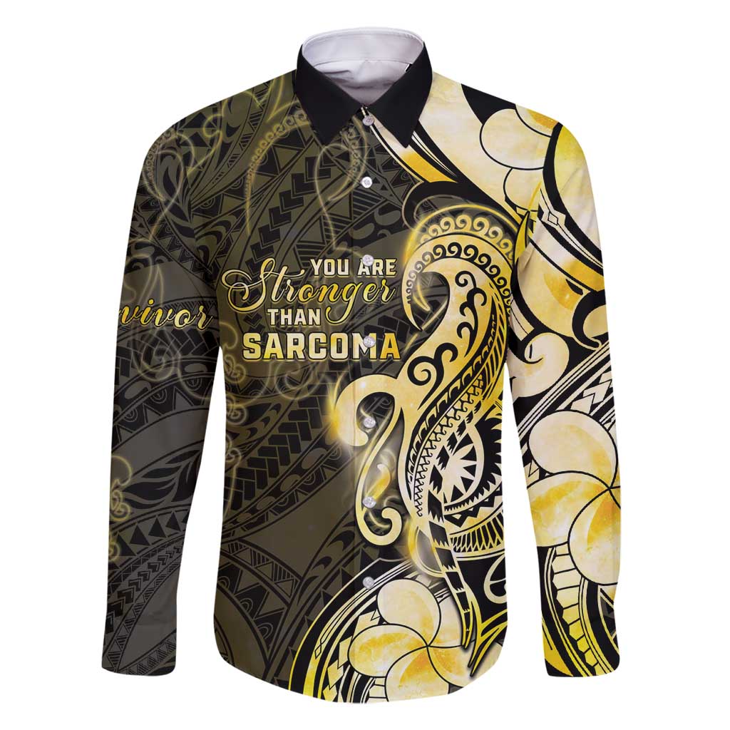 Sarcoma Awareness Family Matching Mermaid Dress and Hawaiian Shirt You Are Stronger Than Sarcoma