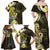 Sarcoma Awareness Family Matching Off Shoulder Maxi Dress and Hawaiian Shirt You Are Stronger Than Sarcoma