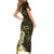 Sarcoma Awareness Family Matching Short Sleeve Bodycon Dress and Hawaiian Shirt You Are Stronger Than Sarcoma