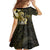 Sarcoma Awareness Family Matching Tank Maxi Dress and Hawaiian Shirt You Are Stronger Than Sarcoma