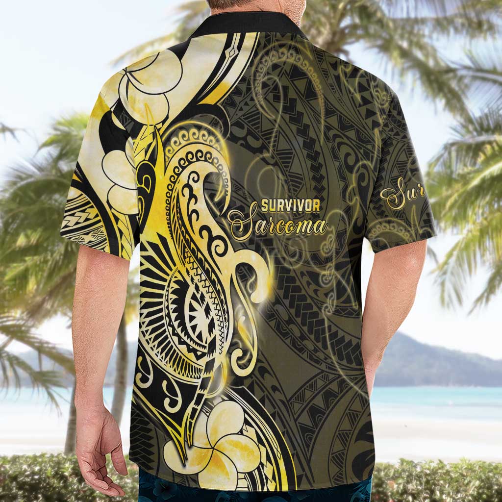 Sarcoma Awareness Hawaiian Shirt You Are Stronger Than Sarcoma