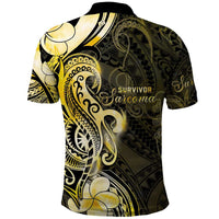 Sarcoma Awareness Polo Shirt You Are Stronger Than Sarcoma