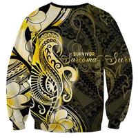 Sarcoma Awareness Sweatshirt You Are Stronger Than Sarcoma