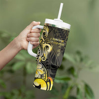 Sarcoma Awareness Tumbler With Handle You Are Stronger Than Sarcoma