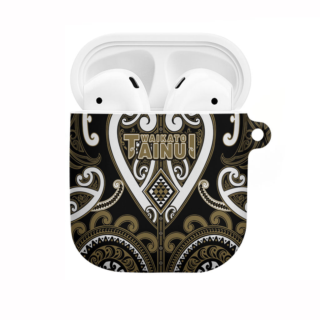 Aotearoa Waikato Tainui AirPods Case Maori Tribal Pattern