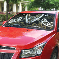 Aotearoa Waikato Tainui Auto Sun Shade Maori Tribal Pattern
