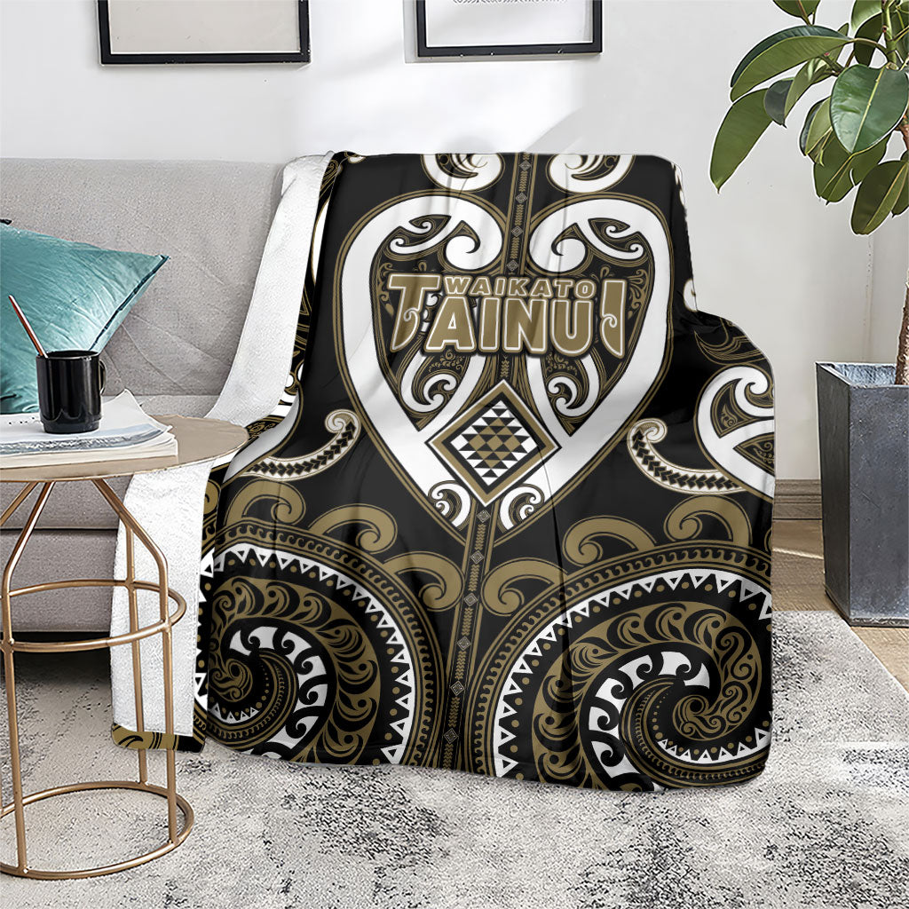 Aotearoa Waikato Tainui Blanket Maori Tribal Pattern