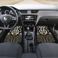 Custom Aotearoa Waikato Tainui Car Mats Maori Tribal Pattern