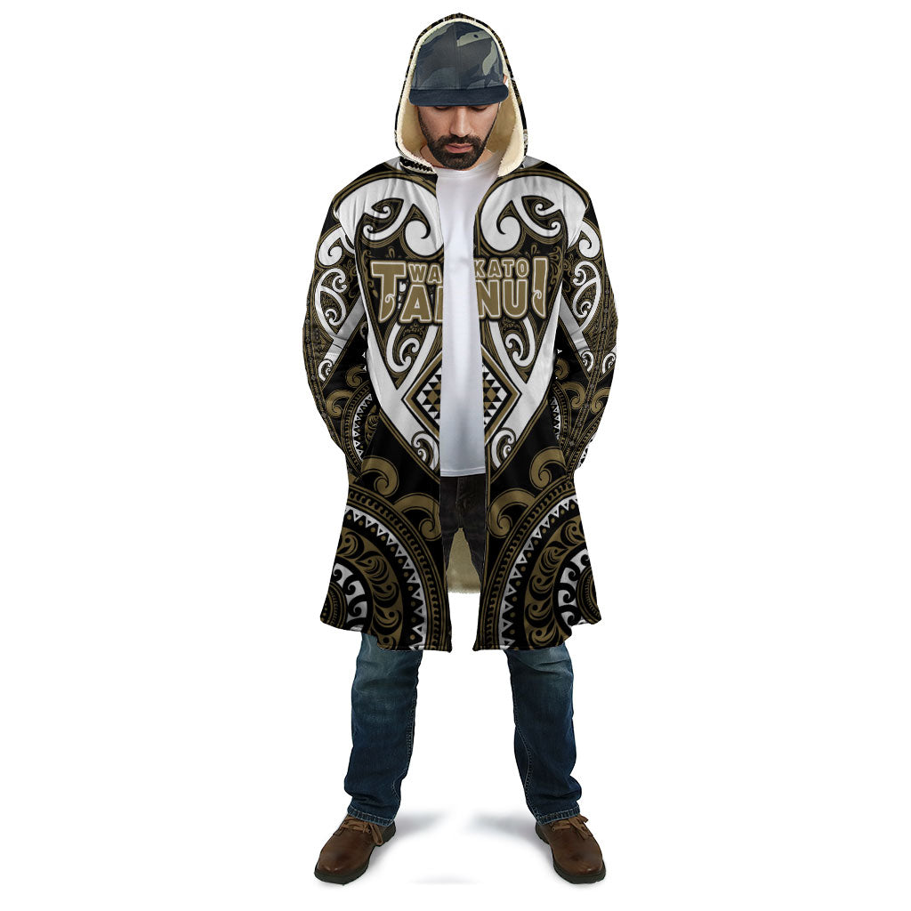 Custom Aotearoa Waikato Tainui Cloak Maori Tribal Pattern