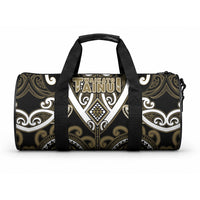 Aotearoa Waikato Tainui Duffle Bag Maori Tribal Pattern LT05 One size Dark Yellow - Polynesian Pride