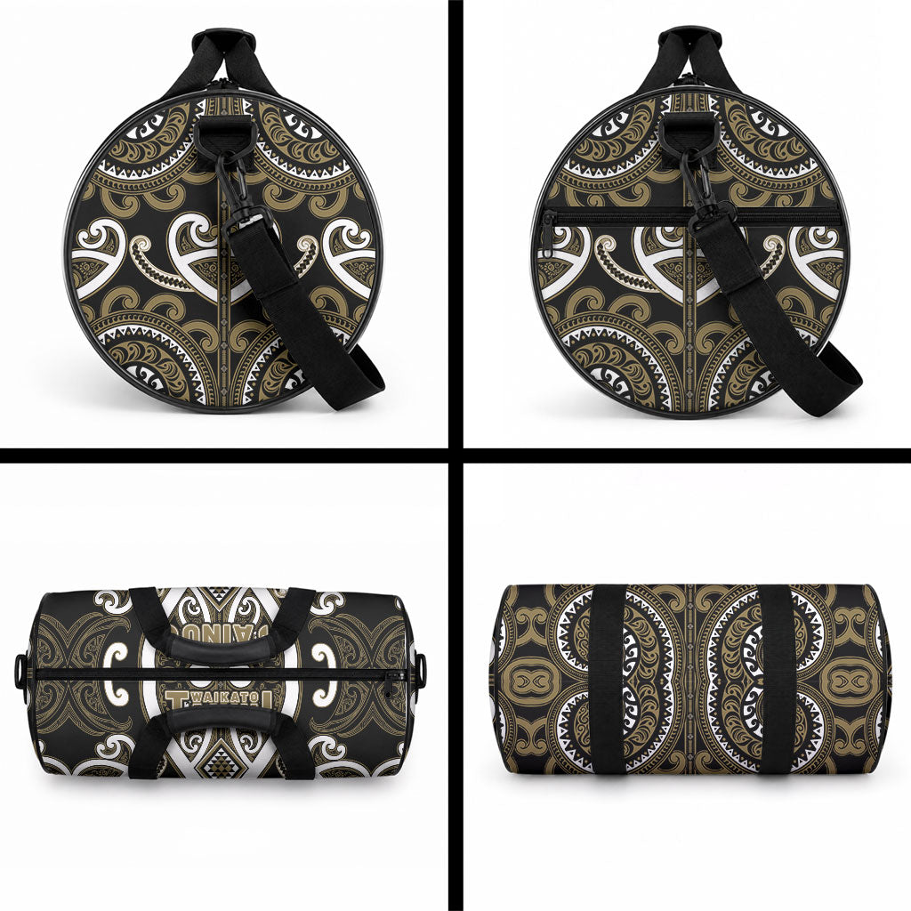 Aotearoa Waikato Tainui Duffle Bag Maori Tribal Pattern LT05 - Polynesian Pride