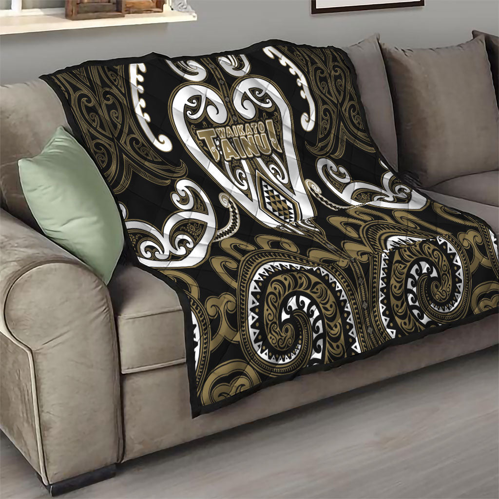Aotearoa Waikato Tainui Quilt Maori Tribal Pattern
