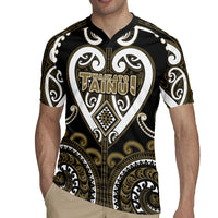 Custom Aotearoa Waikato Tainui Rugby Jersey Maori Tribal Pattern