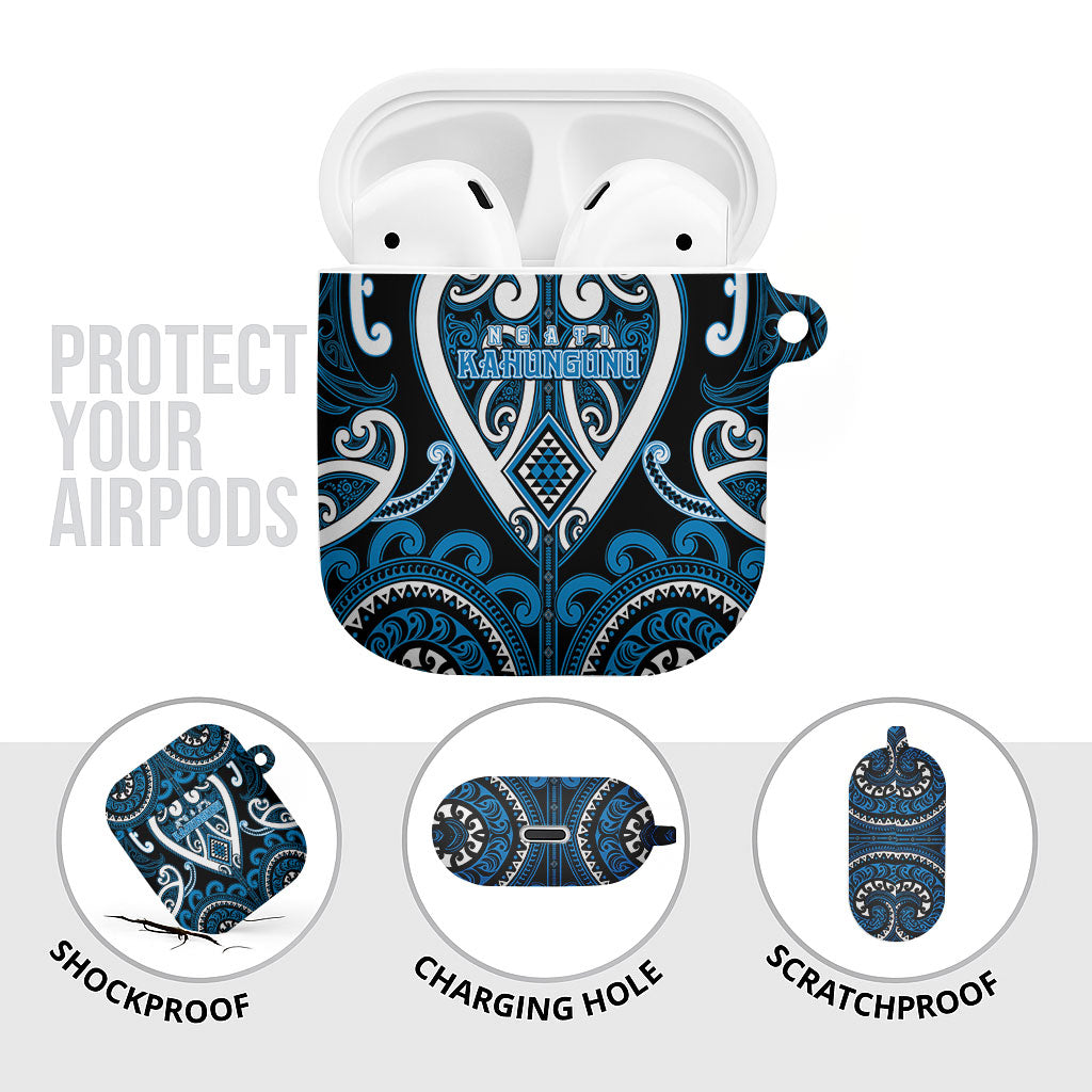 Aotearoa Ngati Kahungunu AirPods Case Maori Tribal Pattern