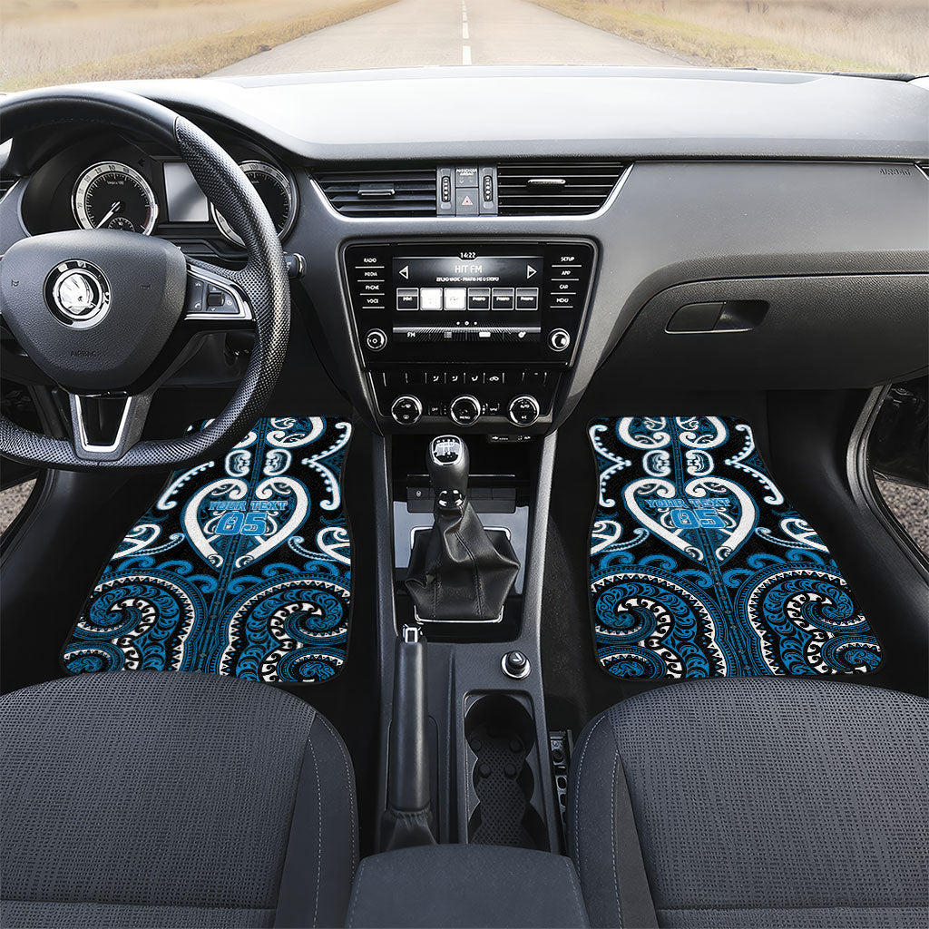 Custom Aotearoa Ngati Kahungunu Car Mats Maori Tribal Pattern