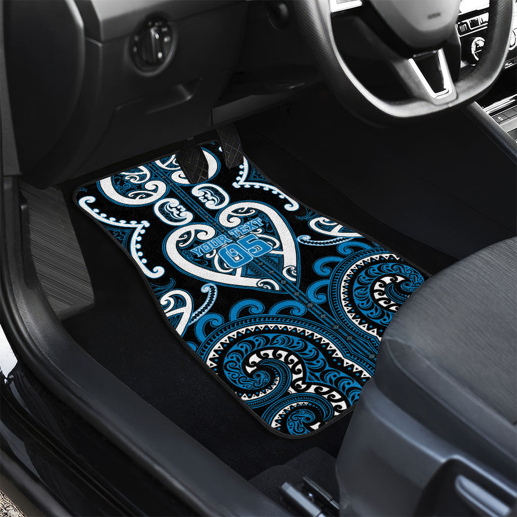 Custom Aotearoa Ngati Kahungunu Car Mats Maori Tribal Pattern