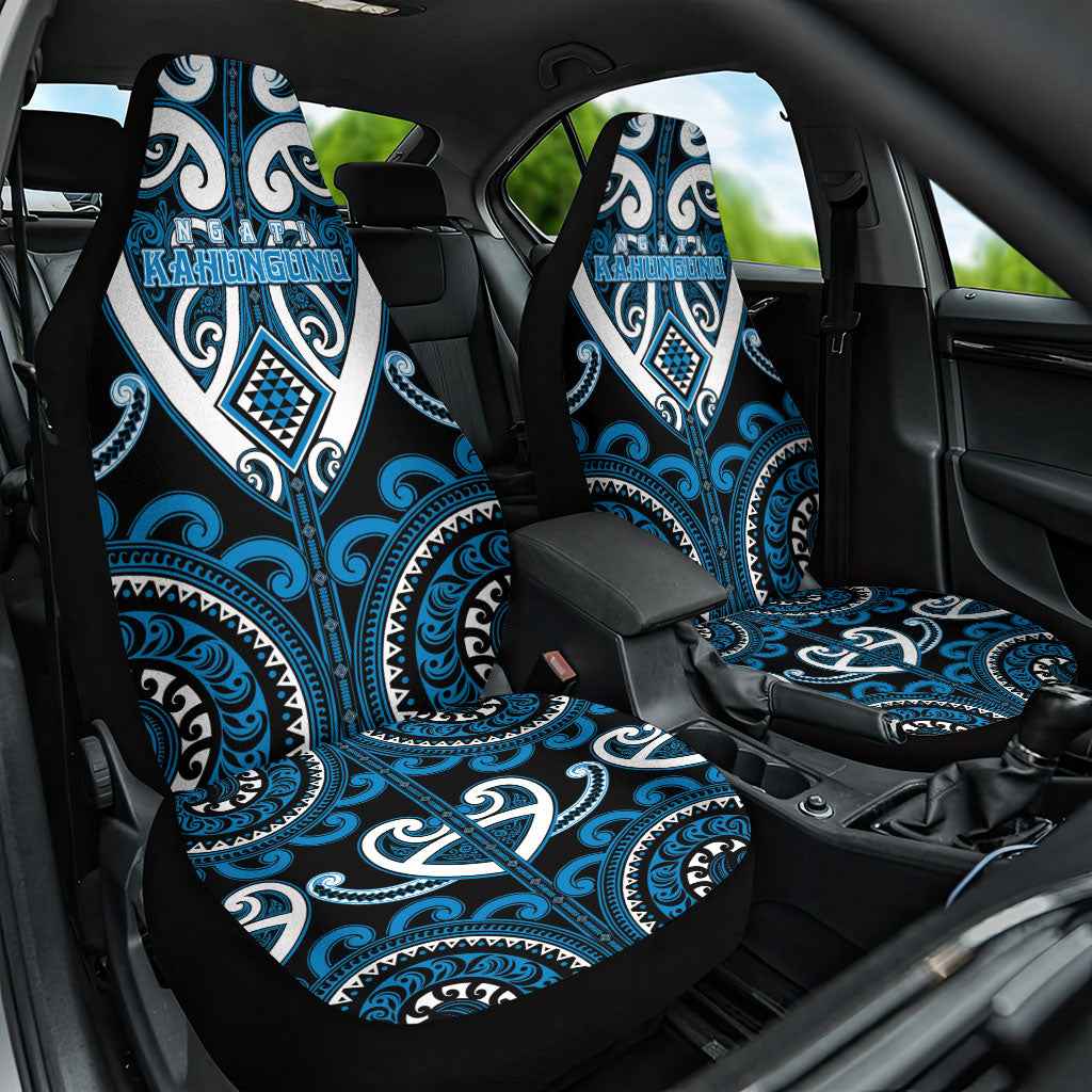 Aotearoa Ngati Kahungunu Car Seat Cover Maori Tribal Pattern