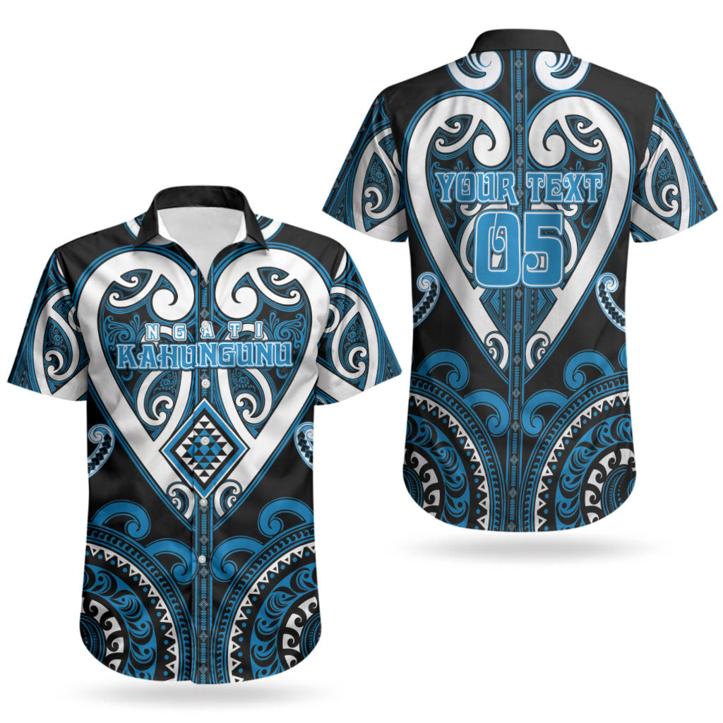 Custom Aotearoa Ngati Kahungunu Couples Matching Long Sleeve Bodycon Dress and Hawaiian Shirt Maori Tribal Pattern