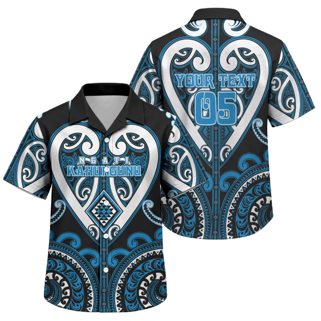 Custom Aotearoa Ngati Kahungunu Family Matching Mermaid Dress and Hawaiian Shirt Maori Tribal Pattern