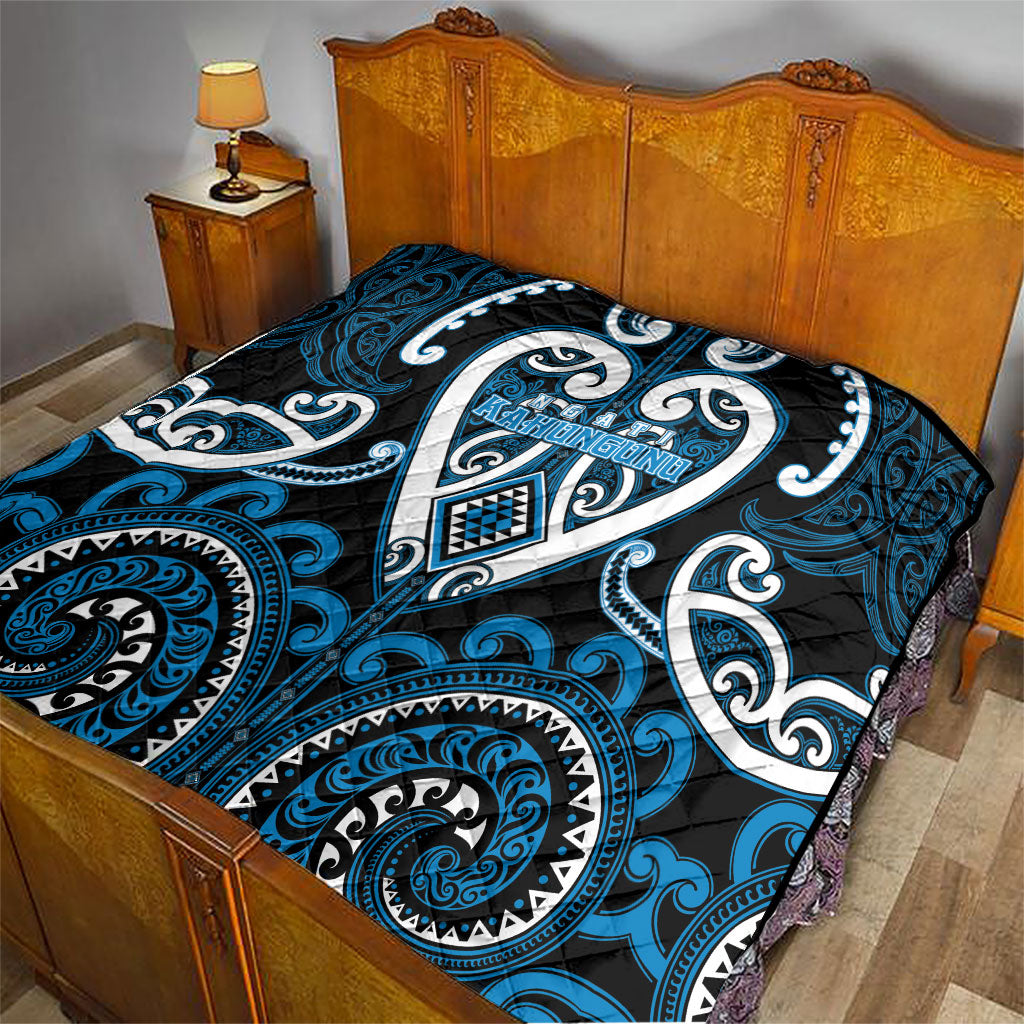 Aotearoa Ngati Kahungunu Quilt Maori Tribal Pattern