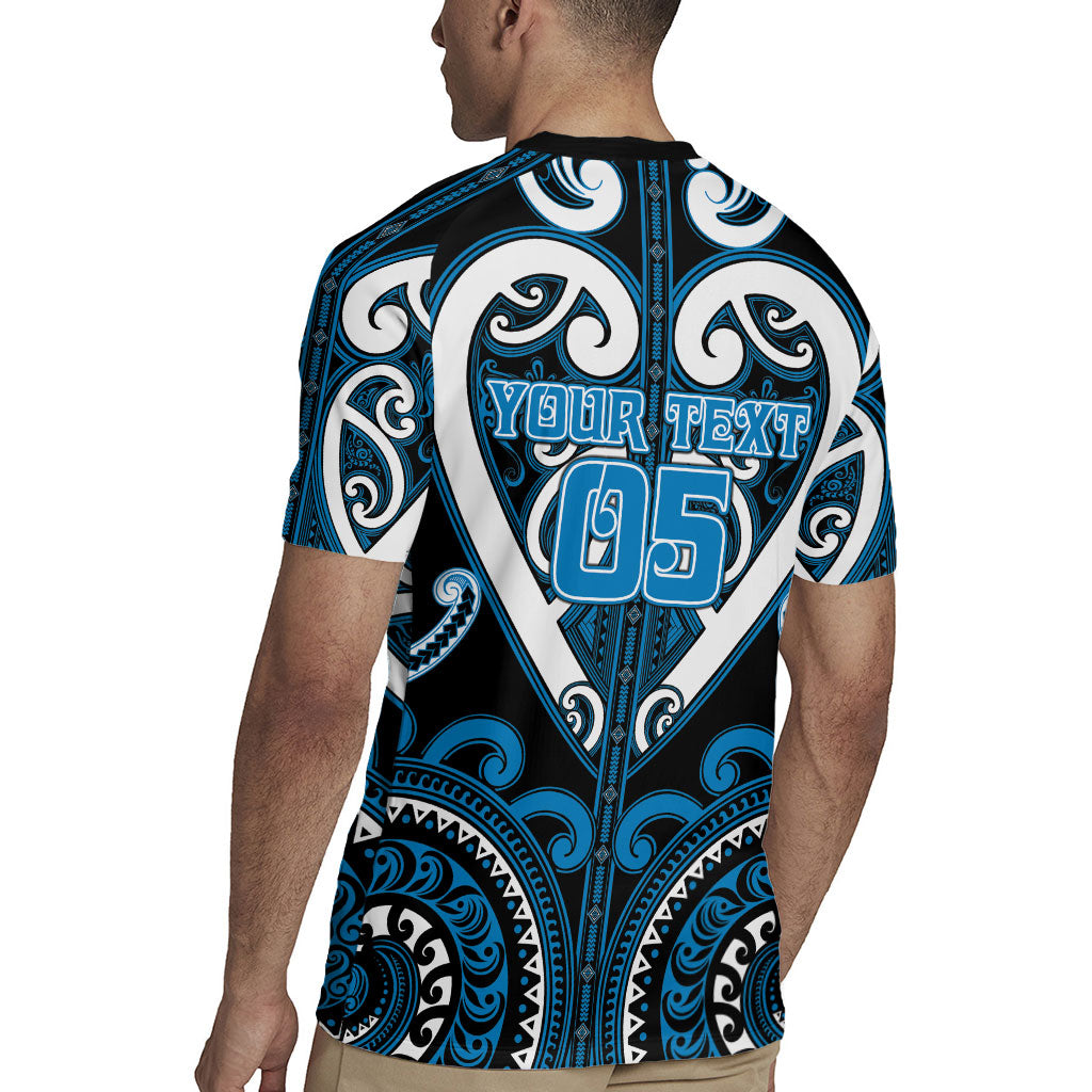 Custom Aotearoa Ngati Kahungunu Rugby Jersey Maori Tribal Pattern
