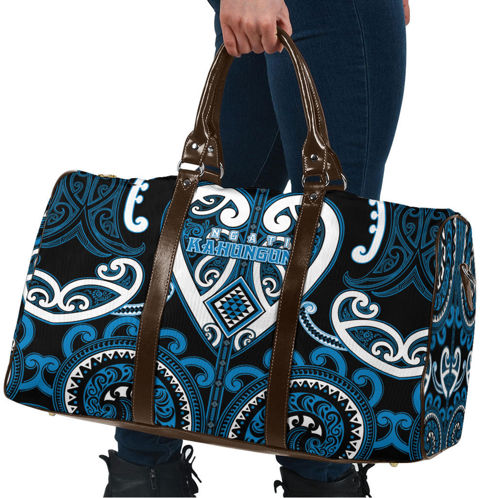 Aotearoa Ngati Kahungunu Travel Bag Maori Tribal Pattern