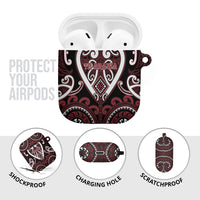 Aotearoa Te Arawa AirPods Case Maori Tribal Pattern