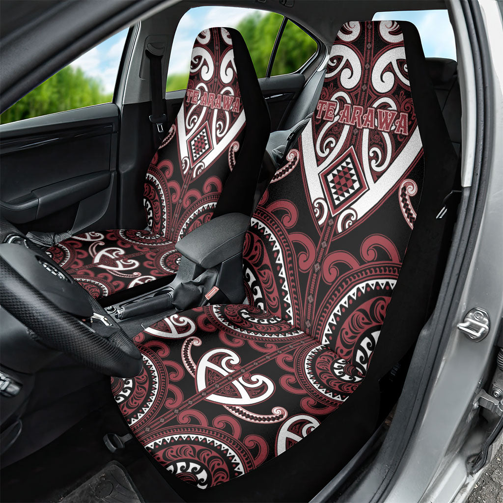 Aotearoa Te Arawa Car Seat Cover Maori Tribal Pattern
