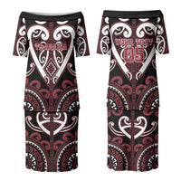 Custom Aotearoa Te Arawa Couples Matching Puletasi and Hawaiian Shirt Maori Tribal Pattern