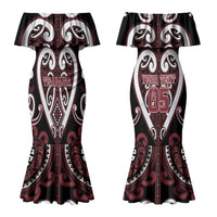 Custom Aotearoa Te Arawa Family Matching Mermaid Dress and Hawaiian Shirt Maori Tribal Pattern