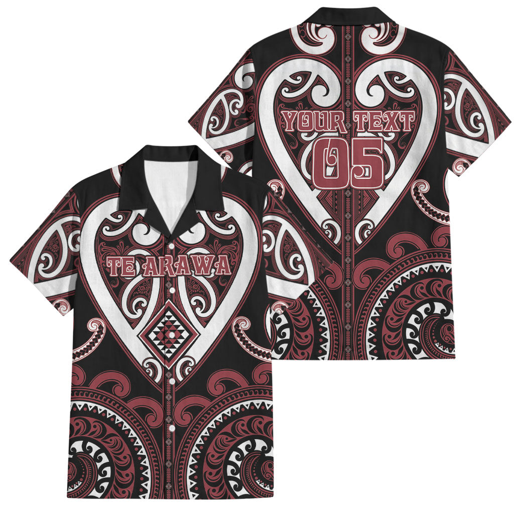 Custom Aotearoa Te Arawa Family Matching Summer Maxi Dress and Hawaiian Shirt Maori Tribal Pattern