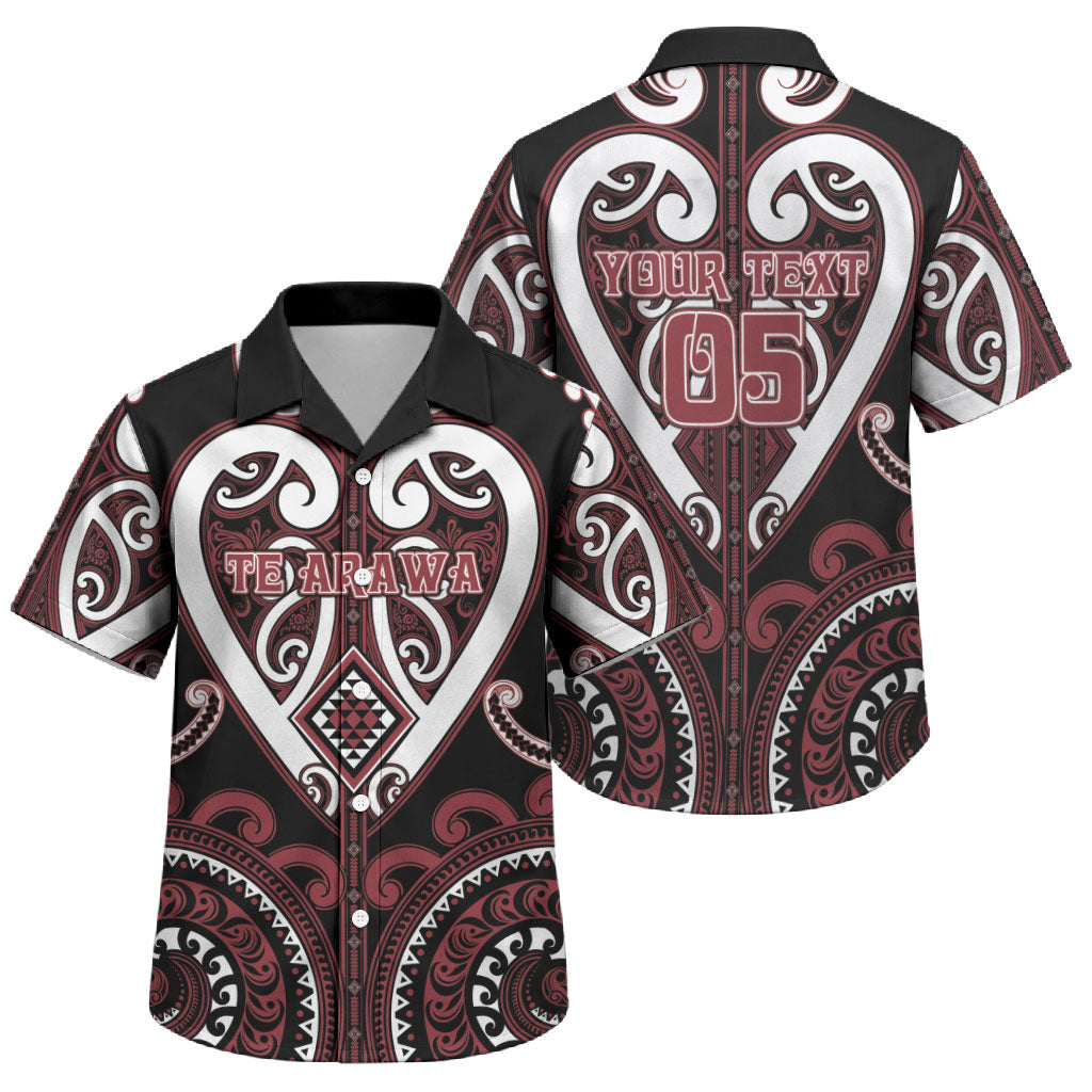 Custom Aotearoa Te Arawa Family Matching Summer Maxi Dress and Hawaiian Shirt Maori Tribal Pattern