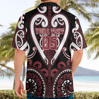 Custom Aotearoa Te Arawa Hawaiian Shirt Maori Tribal Pattern