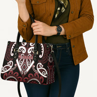 Aotearoa Te Arawa Leather Bag Maori Tribal Pattern