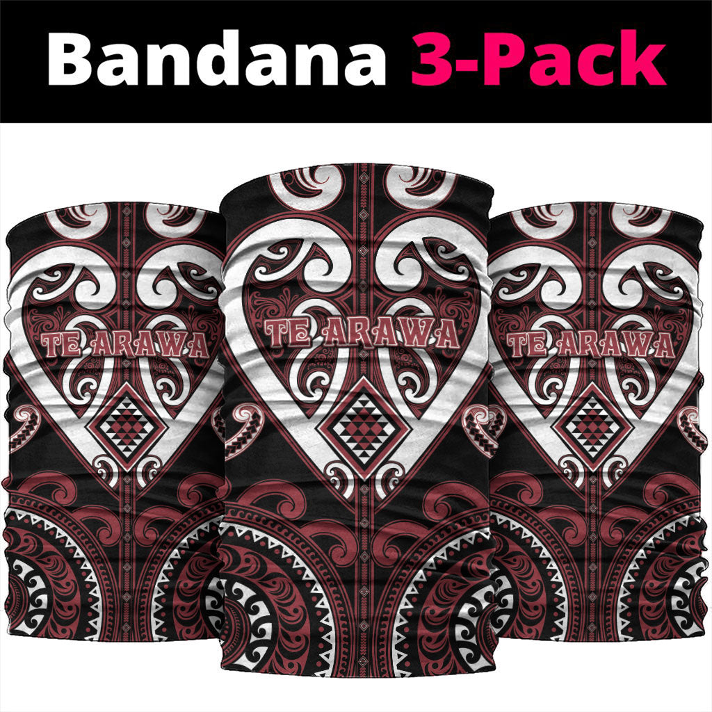 Aotearoa Te Arawa Neck Gaiter Maori Tribal Pattern